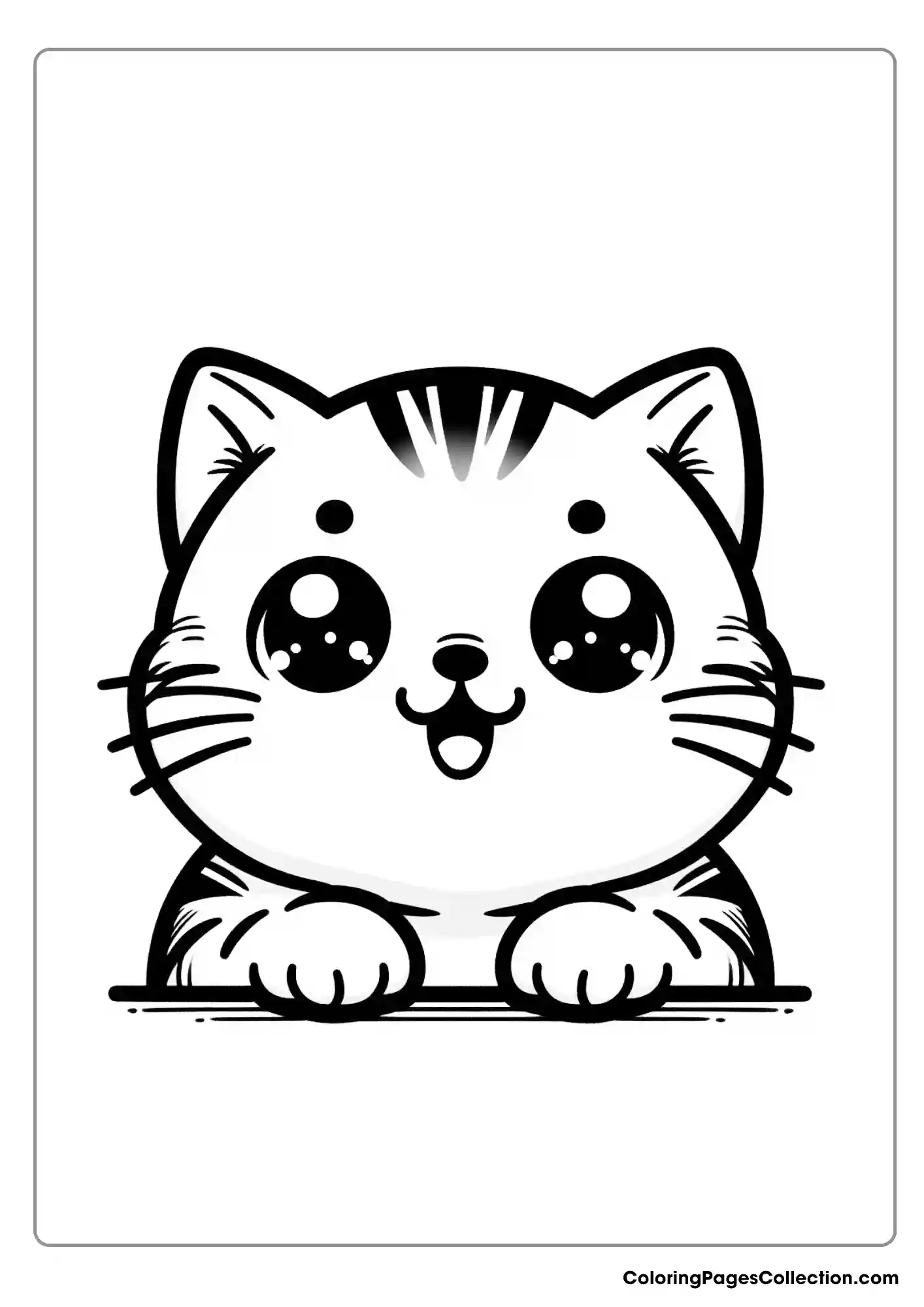 Cute Kitten Coloring Pages - Printable & Free