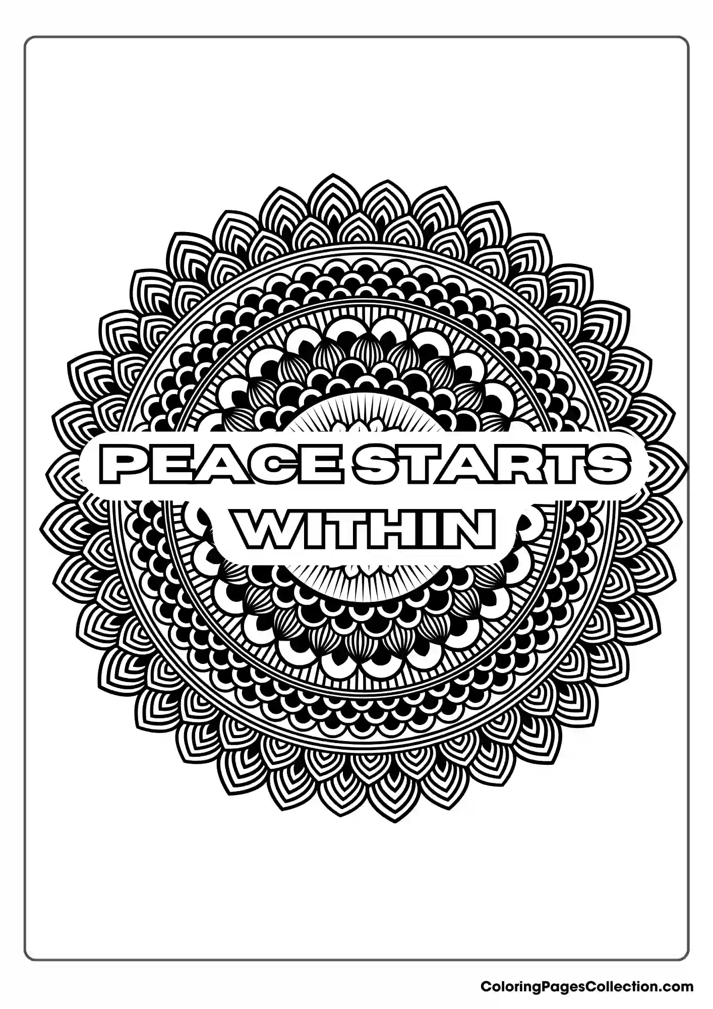 Anxiety Coloring Pages