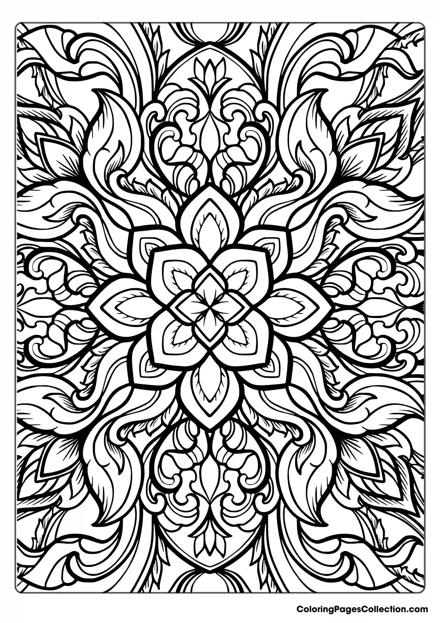 Anxiety Coloring Pages