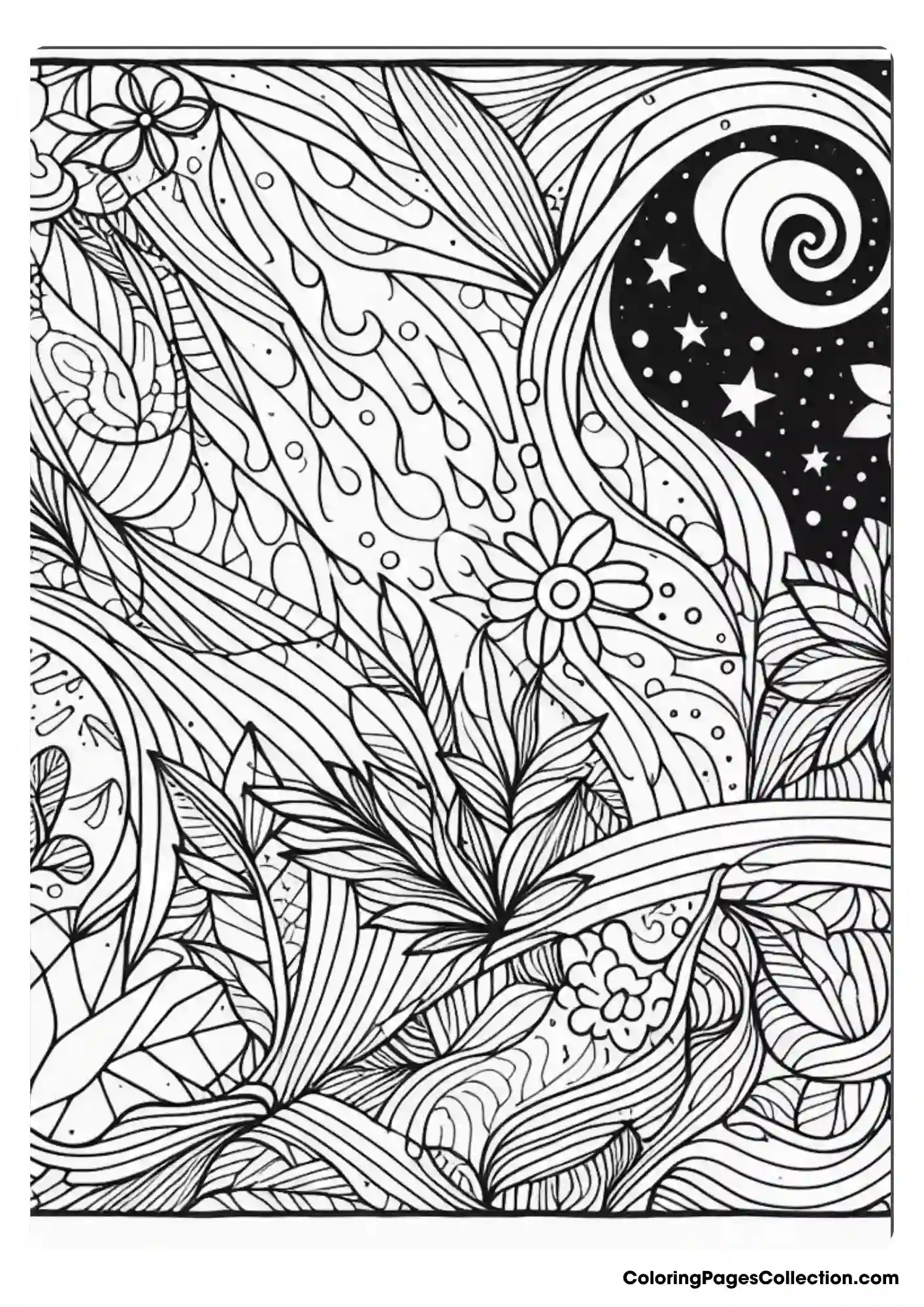 Therapeutic Coloring Page
