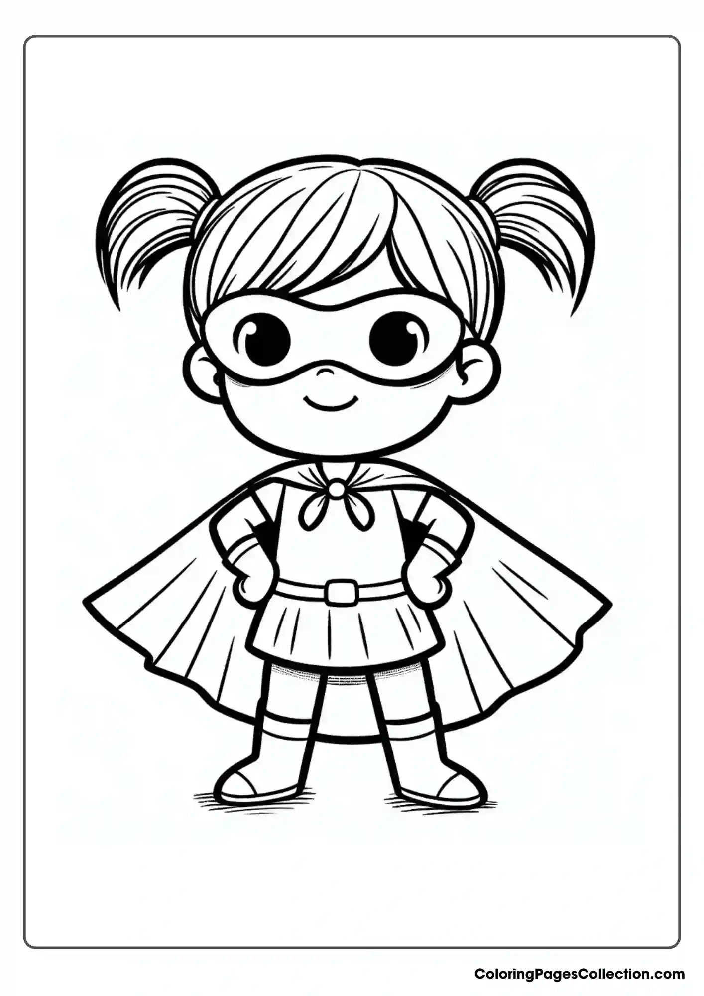 Superhero Coloring Pages For Kids